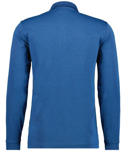 RAGMAN Softknit-Polo mit Brusttasche, Langarm