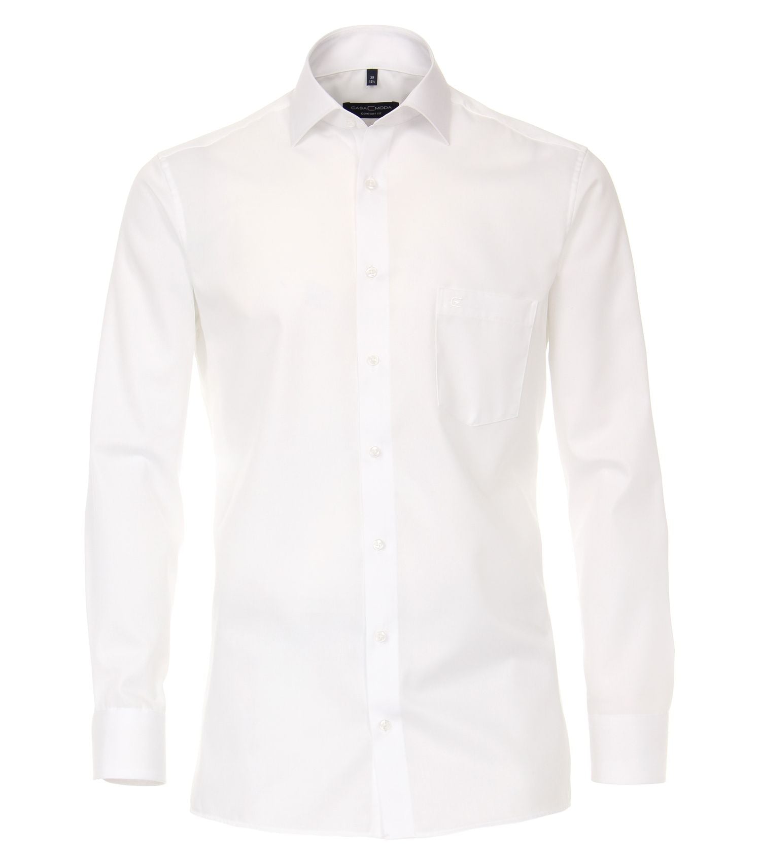 CASA MODA Twill Hemd uni 006880