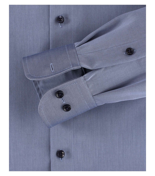 CASA MODA Twill Hemd uni Extra lang 72cm 006882