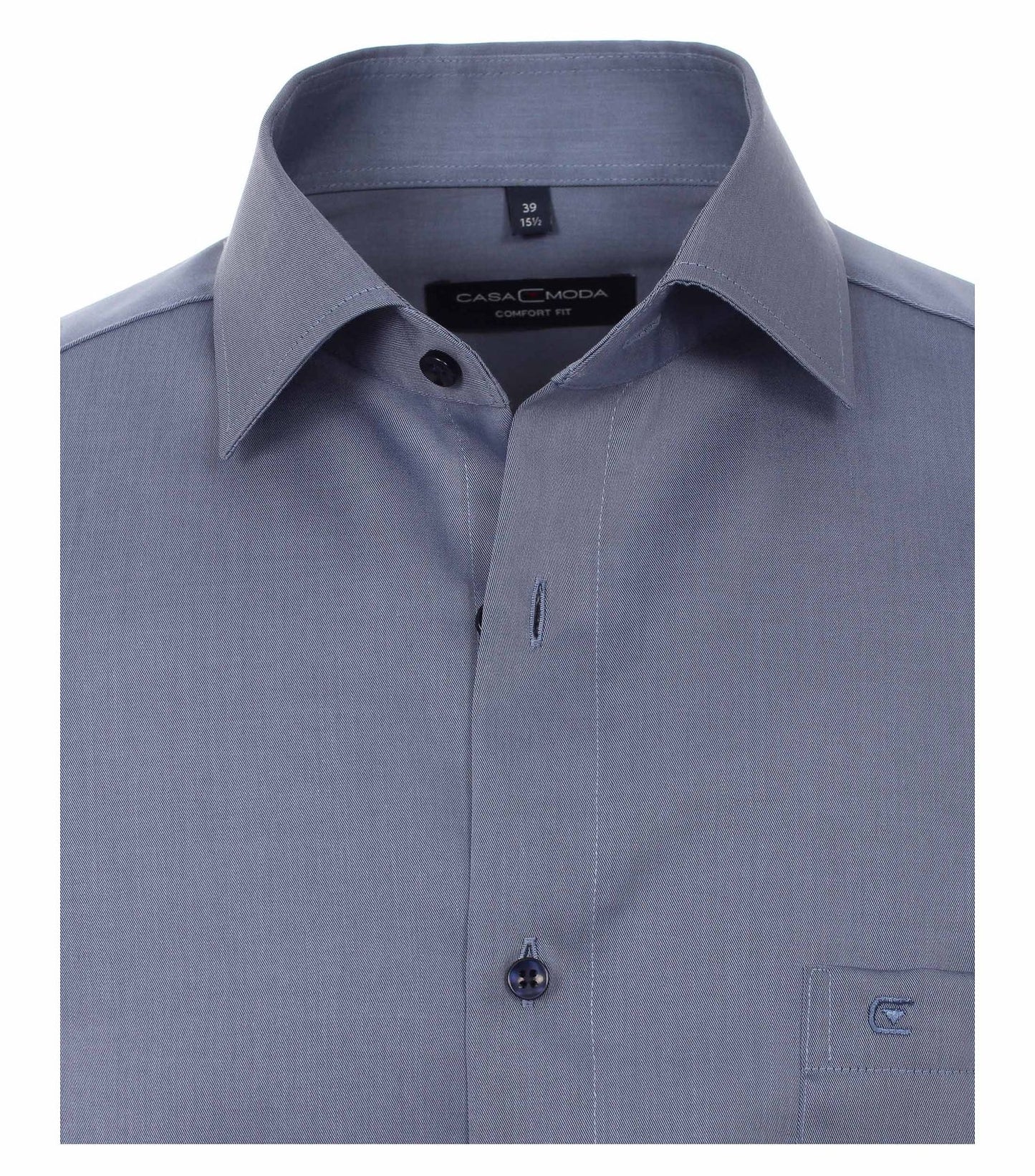 CASA MODA Twill Hemd uni 006880