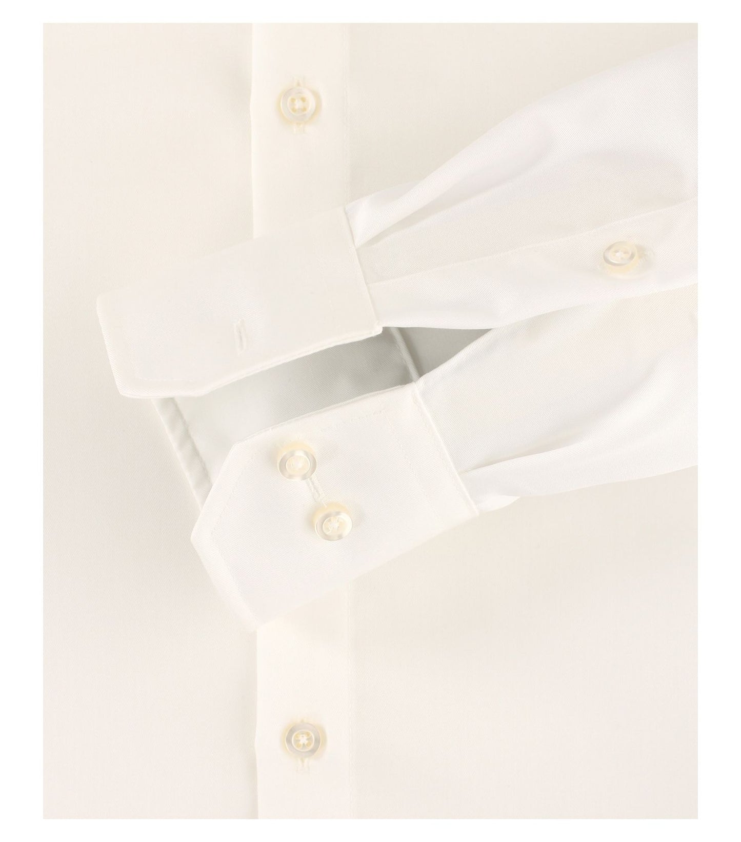 VENTI Twill Hemd unifarben extra langer Arm 72cm