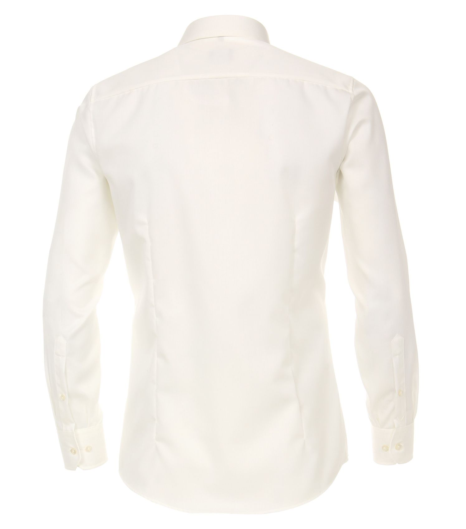 VENTI Twill Hemd unifarben extra langer Arm 72cm
