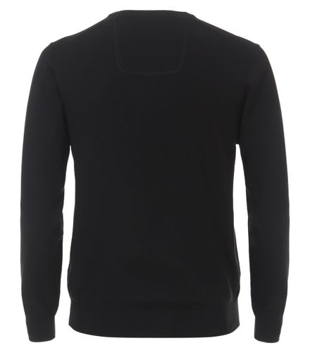 CASA MODA Pullover mit V-Ausschnitt uni 004430
