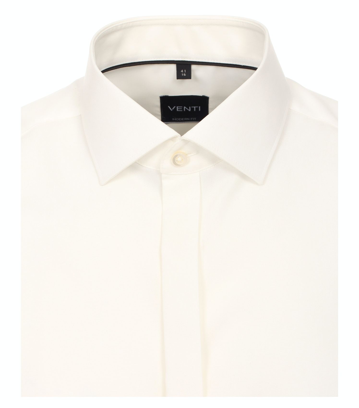 VENTI Popeline Hemd uni 001840