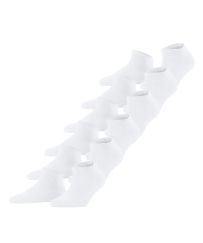 FALKE FALKE Happy 6-Pack Damen 35-38 white 83 % Baumwolle, 16 % Polyamid, 1 % Elasthan