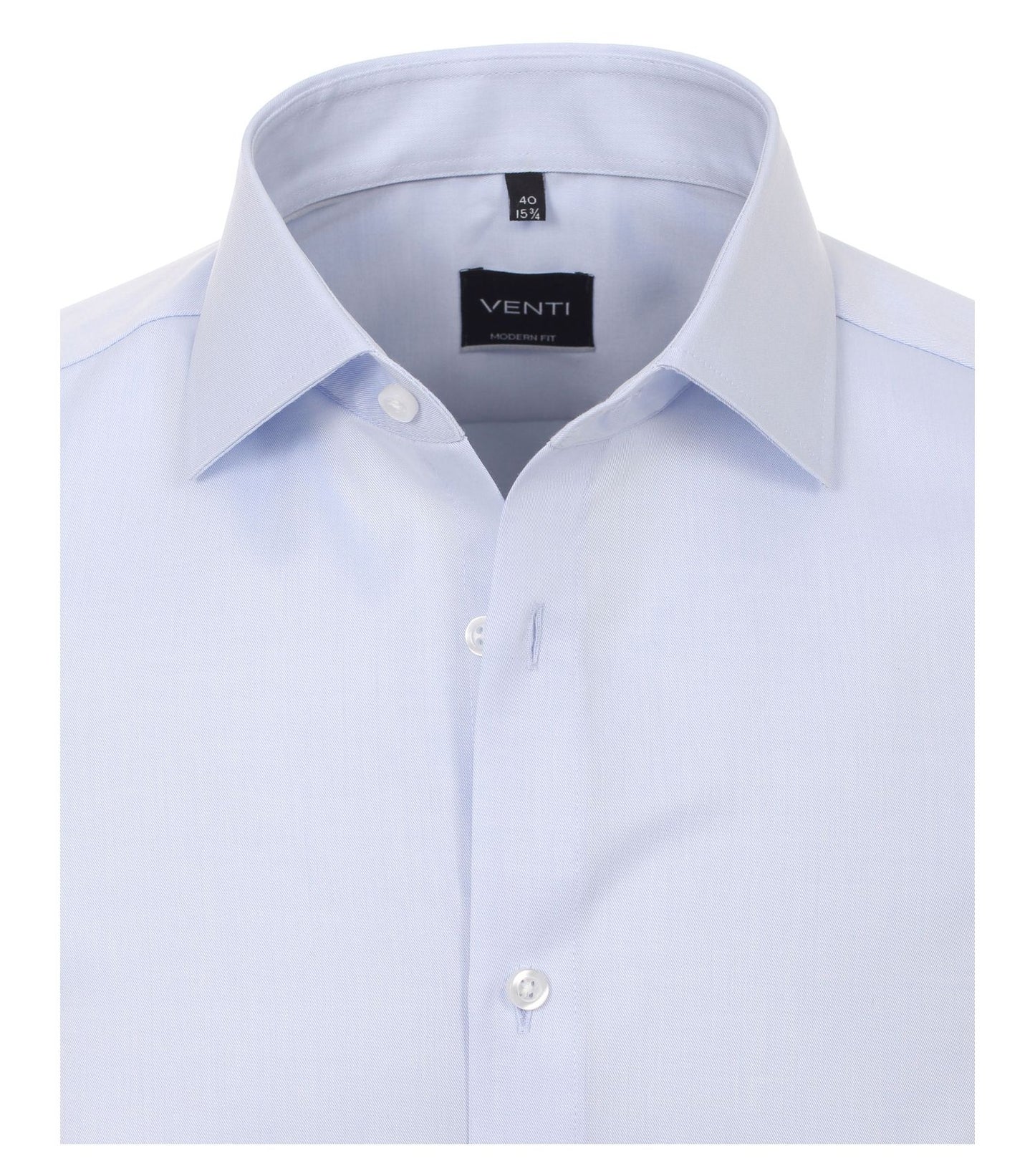 VENTI Twill Hemd unifarben extra langer Arm 72cm