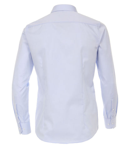 VENTI Twill Hemd unifarben extra langer Arm 72cm