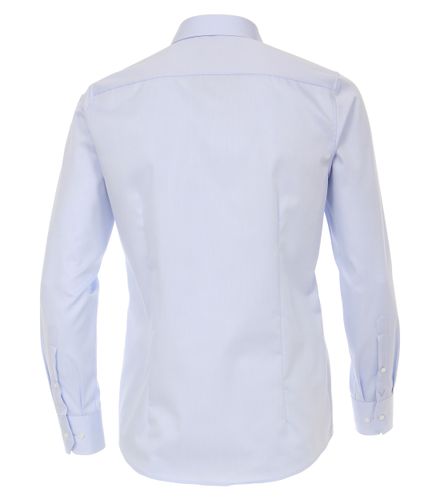 VENTI Twill Hemd unifarben extra langer Arm 72cm