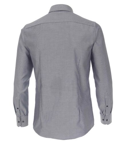 VENTI Dobby Hemd uni