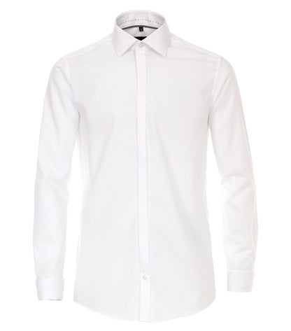 VENTI Popeline Hemd uni Extra lang 72cm 001842 42