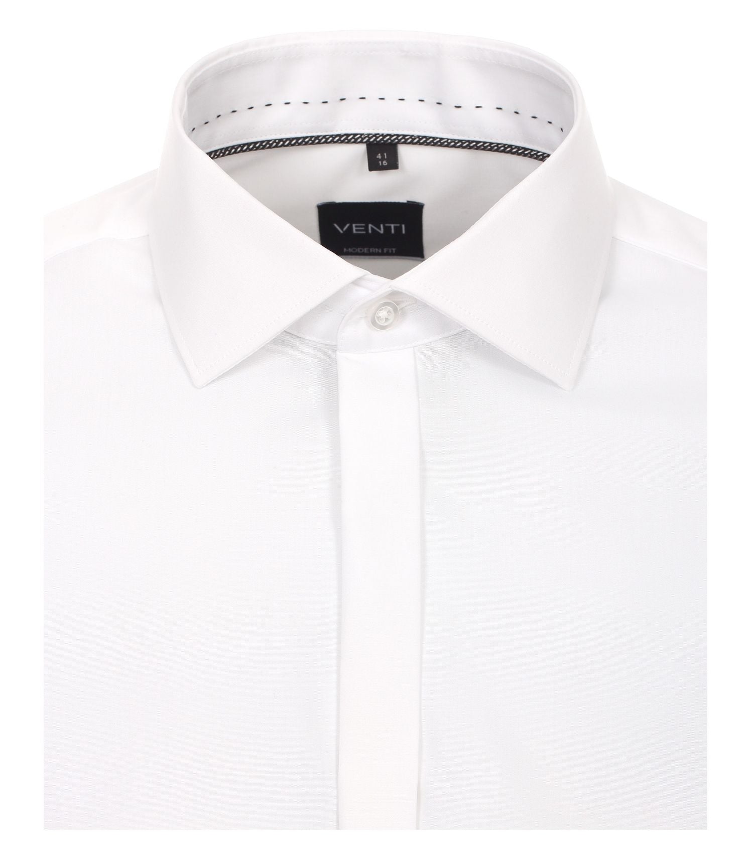 VENTI Popeline Hemd uni Extra lang 72cm 001842