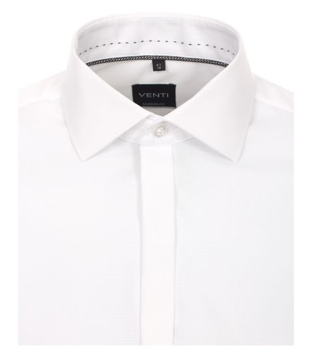 VENTI Popeline Hemd uni Extra lang 72cm 001842