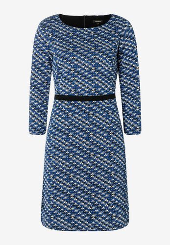 MORE & MORE Jerseykleid mit Jacquardmuster Herbst-Kollektion 34