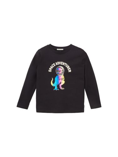 TOM TAILOR Langarmshirt mit Bio-Baumwolle