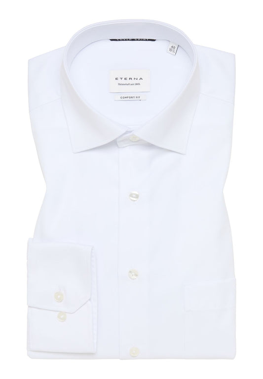 ETERNA Cover Shirt Twill verlängerter Arm (68 cm) Langarm - 68cm
