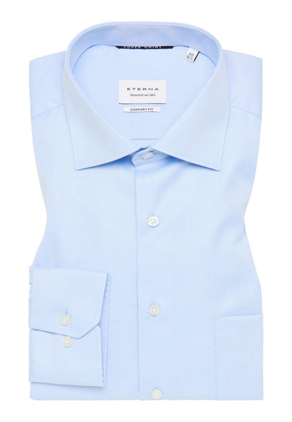 ETERNA Cover Shirt Twill verkürzter Arm (59 cm) Langarm - 65cm