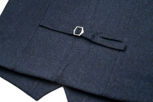 SEIDENFALTER Set Weste,Krawatte+Tuch Uni