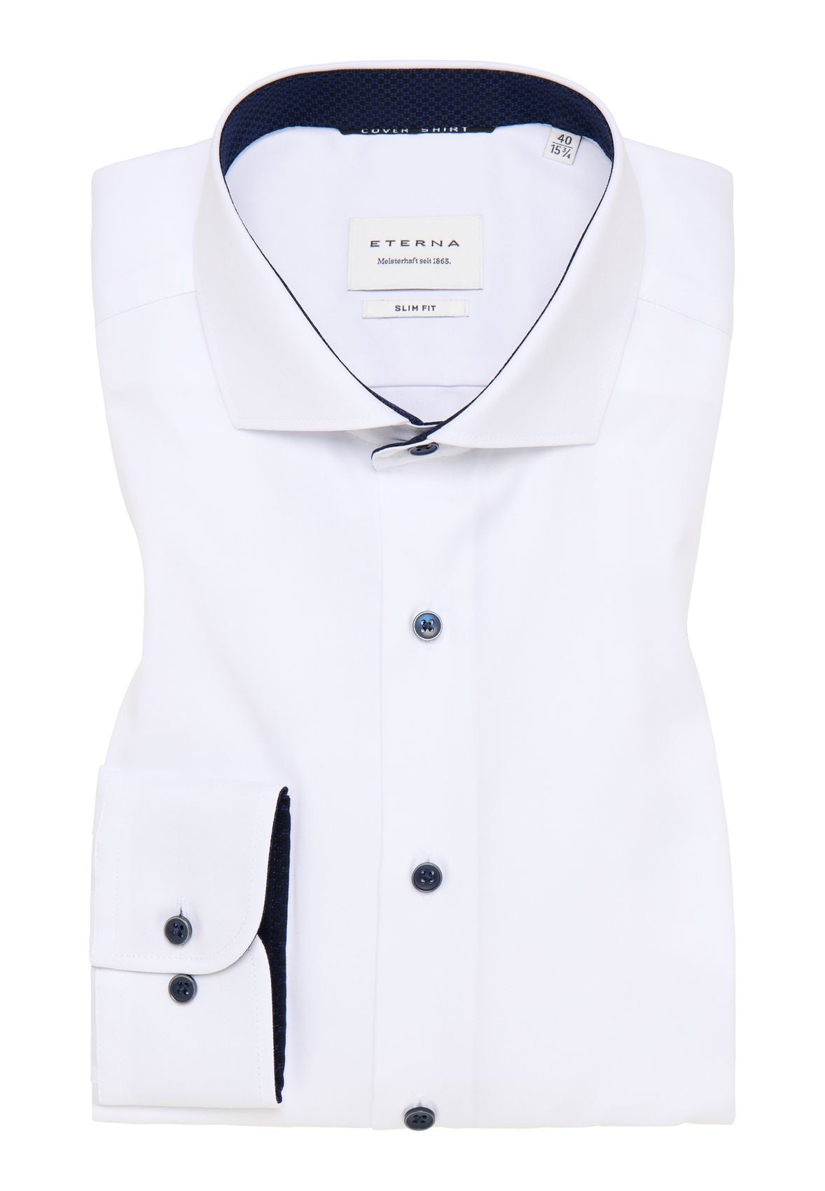 ETERNA Cover Shirt Twill Langarm 40 Langarm - 67cm