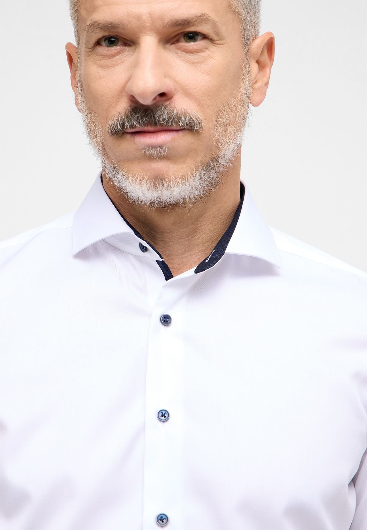 ETERNA Cover Shirt Twill Langarm