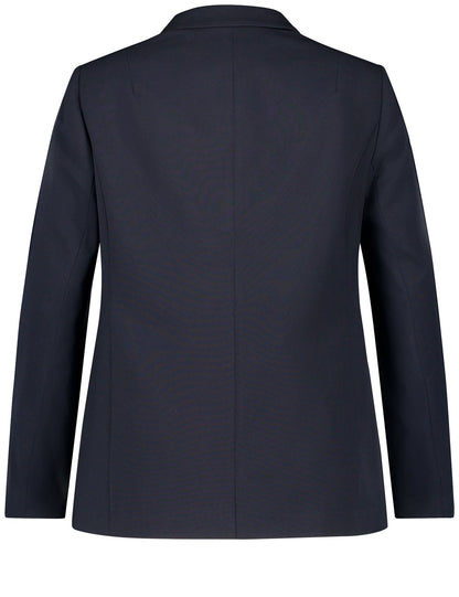 SAMOON Klassischer Blazer mit Paspeltaschen