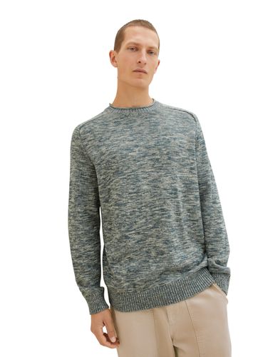 TOM TAILOR Strickpullover in Melange Optik