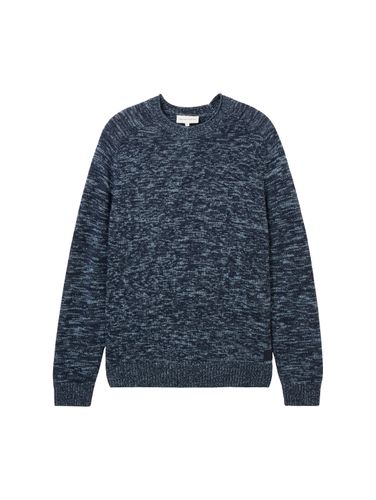 TOM TAILOR Strickpullover in Melange Optik XXL