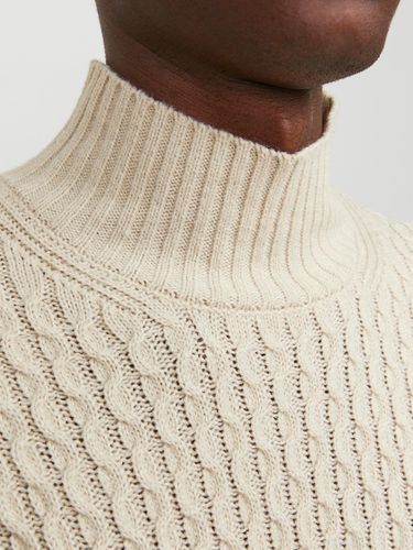 JACK & JONES JACK&JONES JORCOSY KNIT CABLE HIGH NECK LN