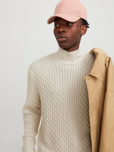 JACK & JONES JACK&JONES JORCOSY KNIT CABLE HIGH NECK LN