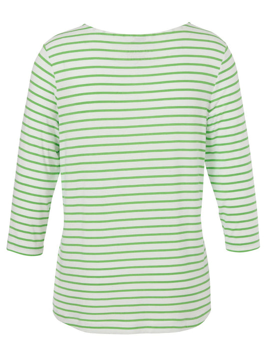 T-Shirt Rundhals 3/4 Arm Ringel