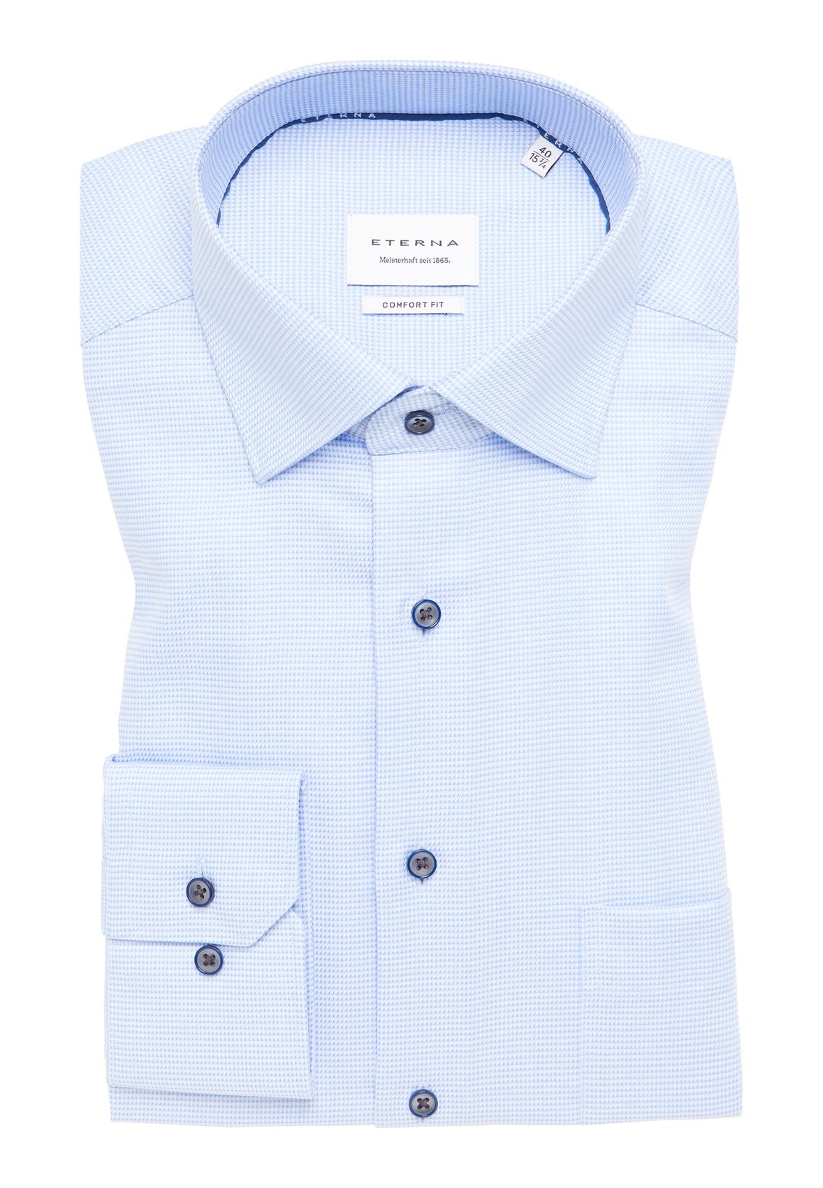 ETERNA Hemd Twill Langarm Langarm - 65cm