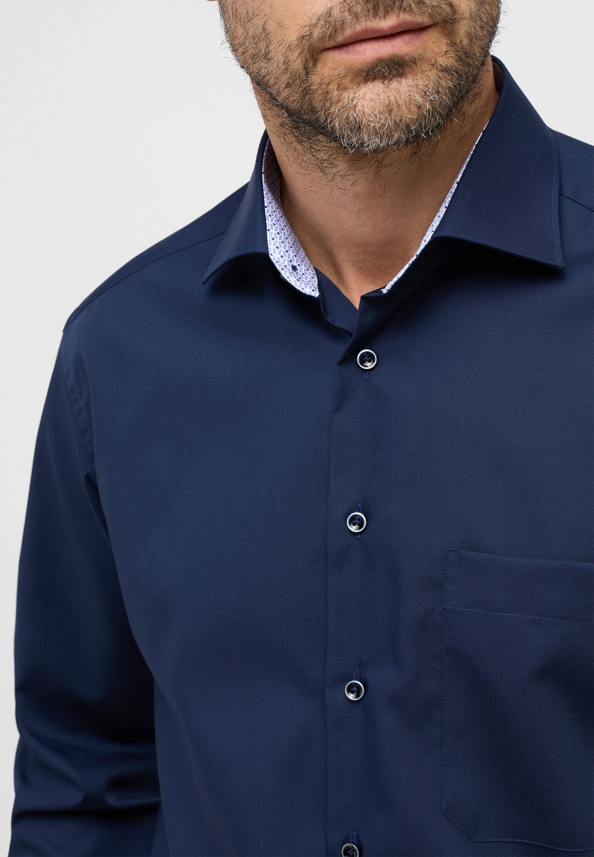 ETERNA Original Shirt Popeline Langarm
