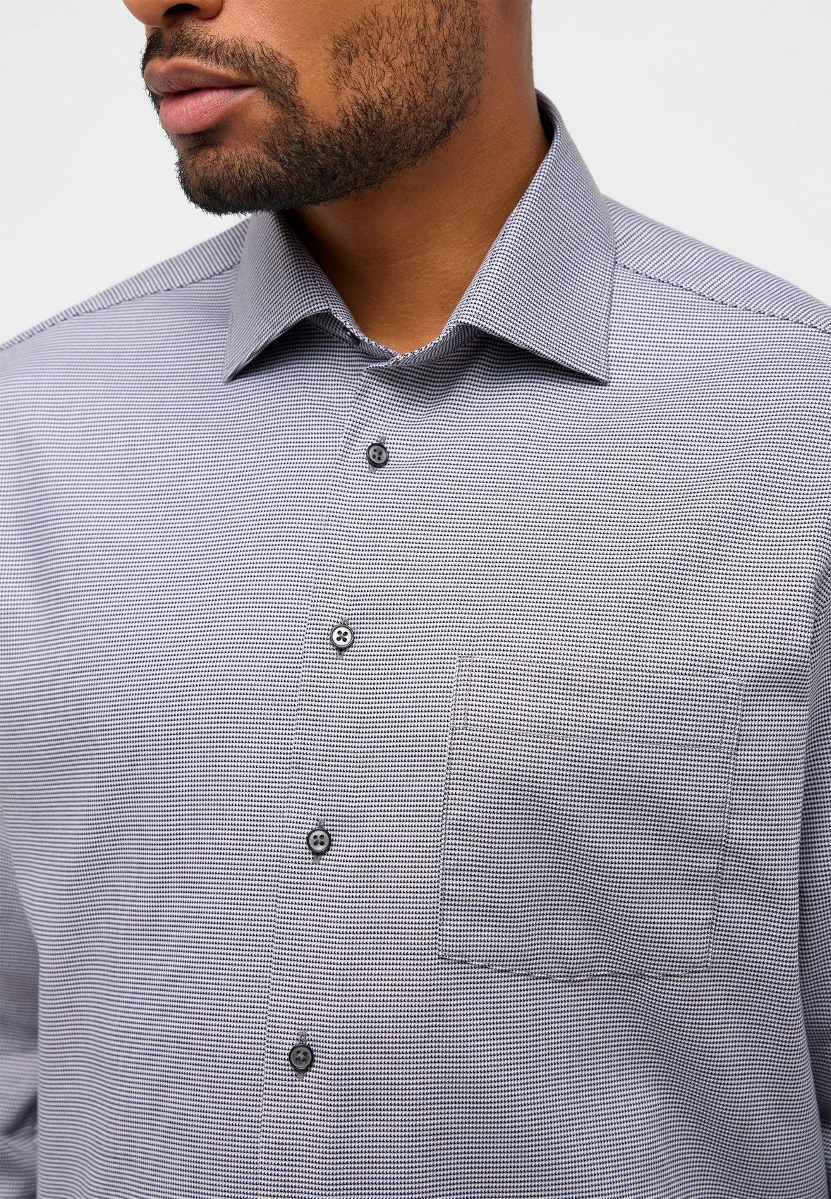 ETERNA Hemd Twill Langarm