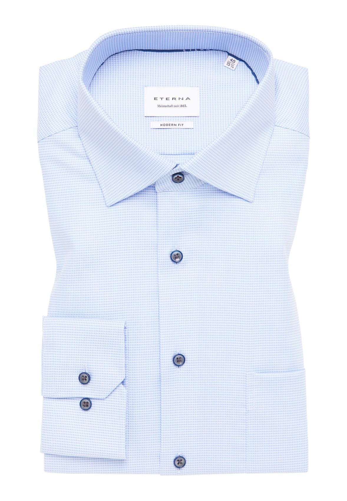 ETERNA Hemd Twill Langarm 39 Langarm - 65cm