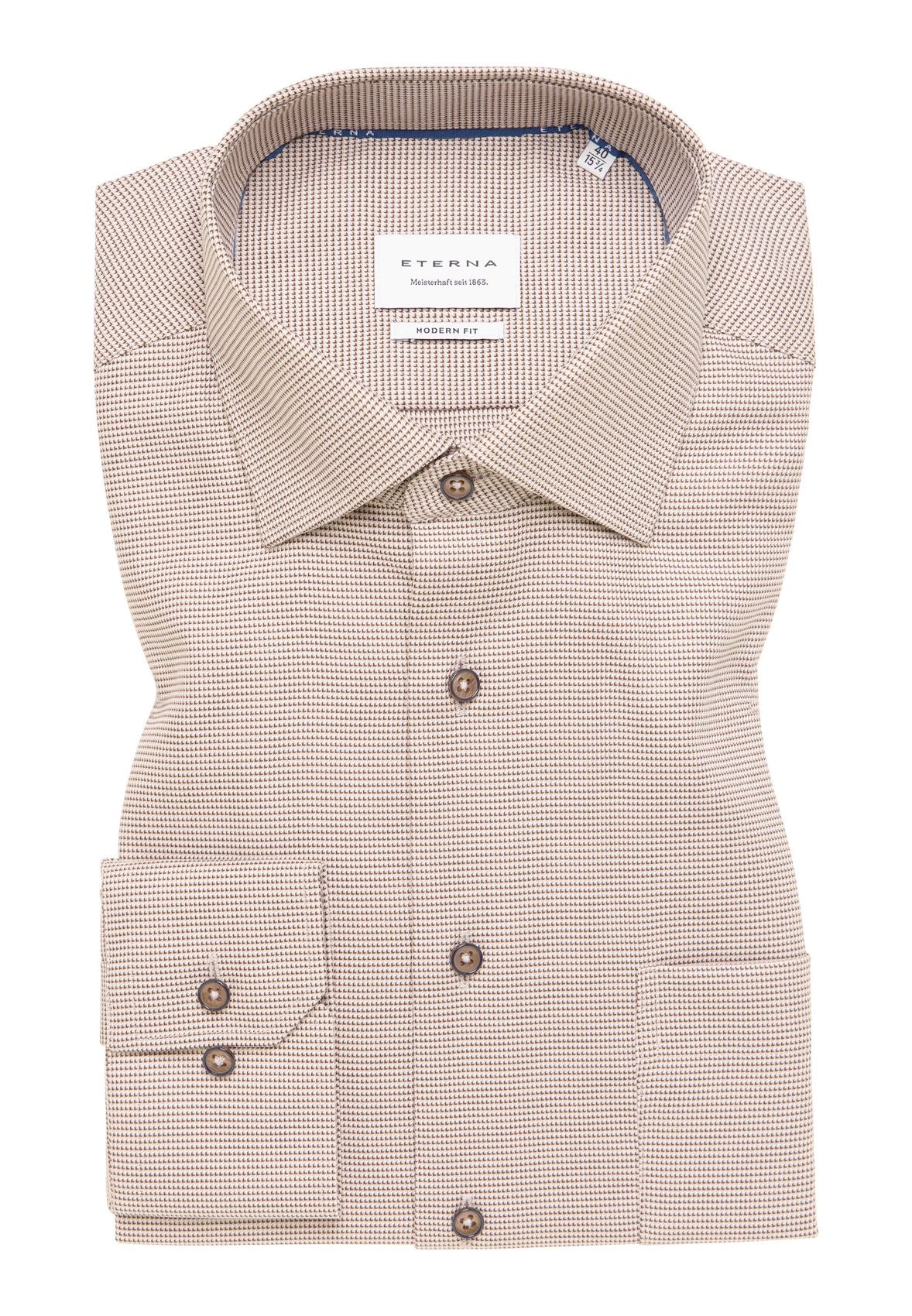 ETERNA Hemd Twill Langarm Langarm - 65cm