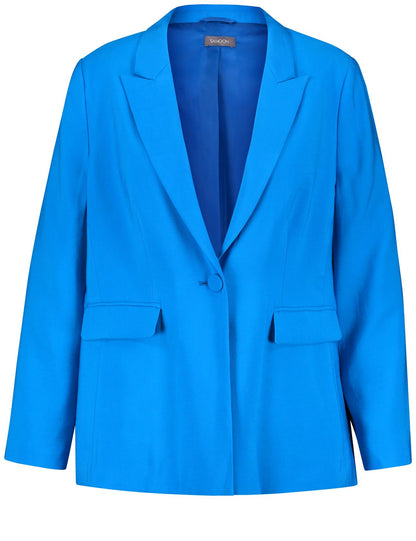SAMOON Blazer mit Pattentaschen 52