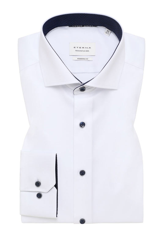 ETERNA Cover Shirt Twill Langarm Langarm - 65cm