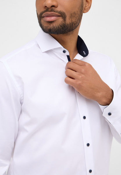 ETERNA Cover Shirt Twill Langarm
