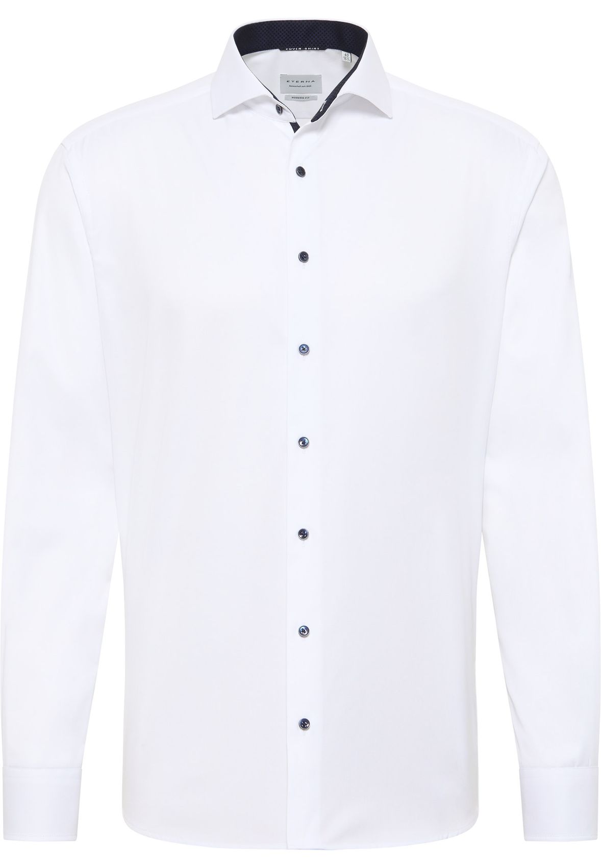 ETERNA Cover Shirt Twill Langarm
