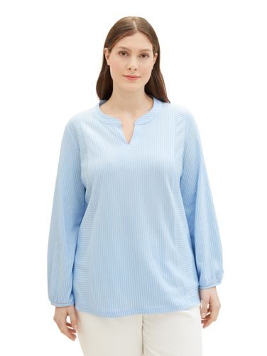 TOM TAILOR Plus Size - Blusenshirt mit Streifenmuster