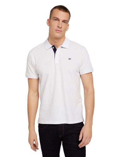 TOM TAILOR Piqué Poloshirt aus Baumwolle