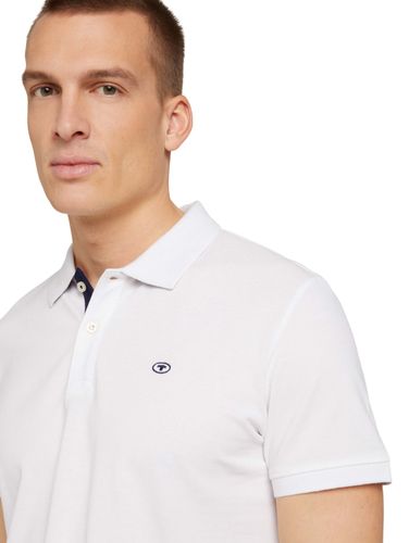 TOM TAILOR Piqué Poloshirt aus Baumwolle