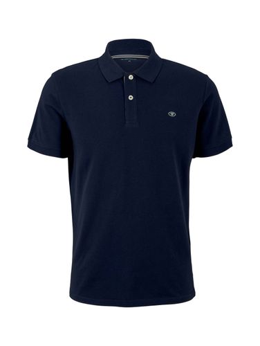 TOM TAILOR Piqué Poloshirt aus Baumwolle