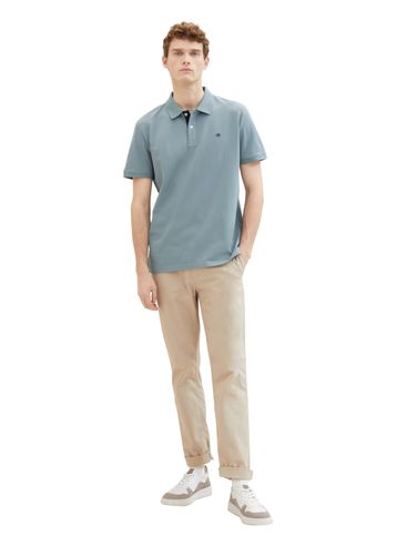 TOM TAILOR Piqué Poloshirt aus Baumwolle