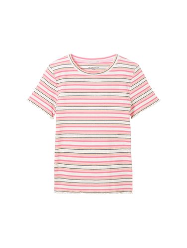 TOM TAILOR Gestreiftes T-Shirt mit Bio-Baumwolle