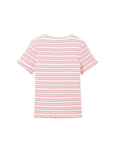 TOM TAILOR Gestreiftes T-Shirt mit Bio-Baumwolle