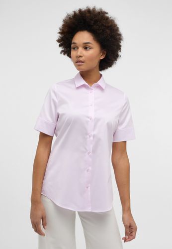 ETERNA Cover Shirt Bluse Twill Kurzarm Kurzarm