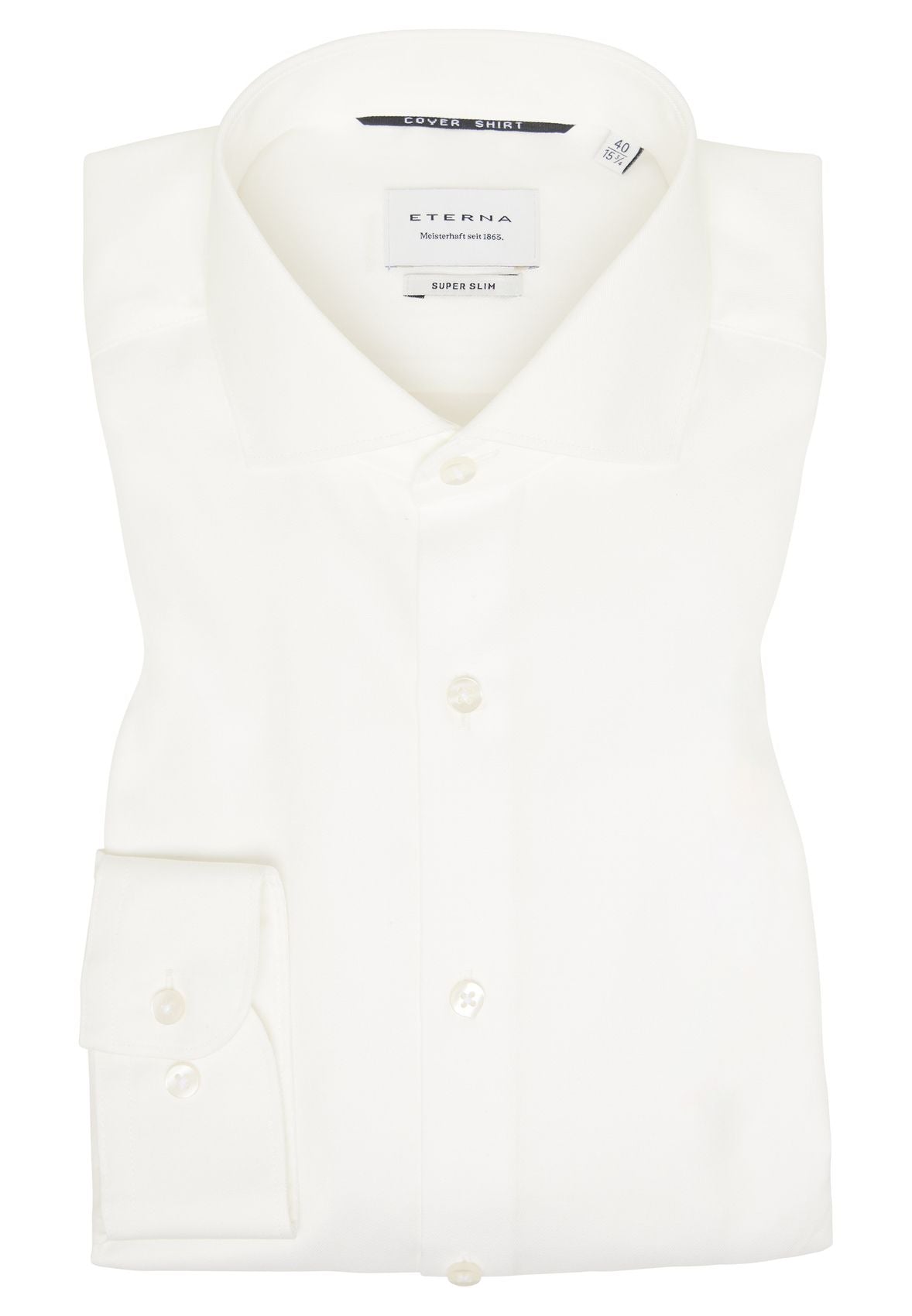 ETERNA Cover Shirt Twill Langarm Langarm - 65cm