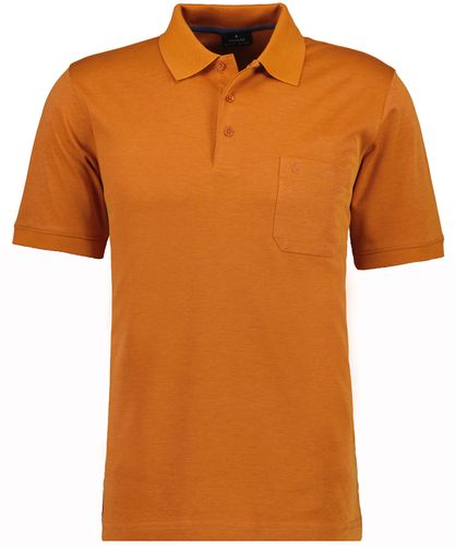 RAGMAN Softknit-Polo mit Brusttasche, kurzarm