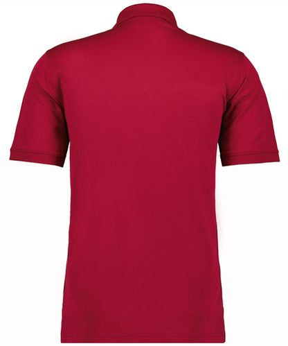 RAGMAN Softknit-Polo mit Brusttasche, kurzarm
