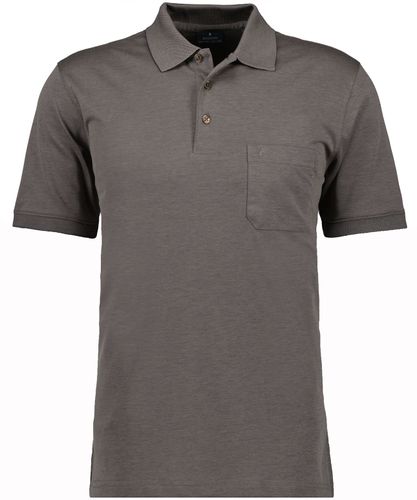 RAGMAN Softknit-Polo mit Brusttasche, kurzarm